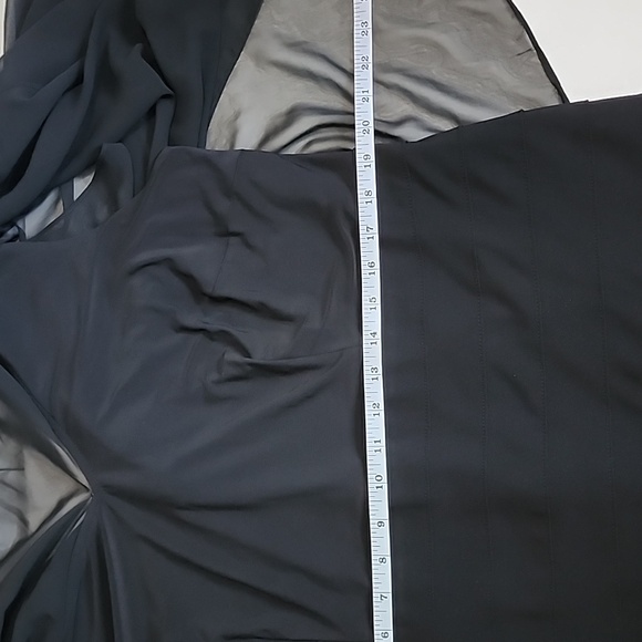 Adrianna PapellChiffon Capelet Dress/ 16W - Picture 12 of 17